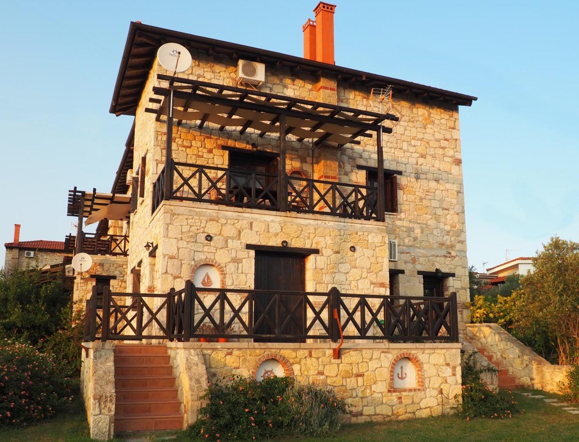 Halkidiki Luxurious Stonehouses Psakoudia Eksteriør billede